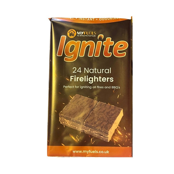 MyFuels Ignite natural firelighters, pack of 24