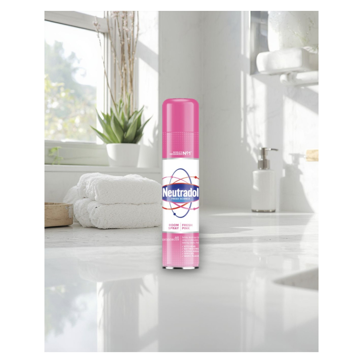 Neutradol Fresh Pink deodorisor aerosol 300ml