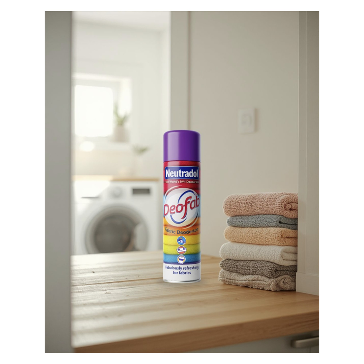 Neutradol Deofab fabric deodoriser 300ml aerosol