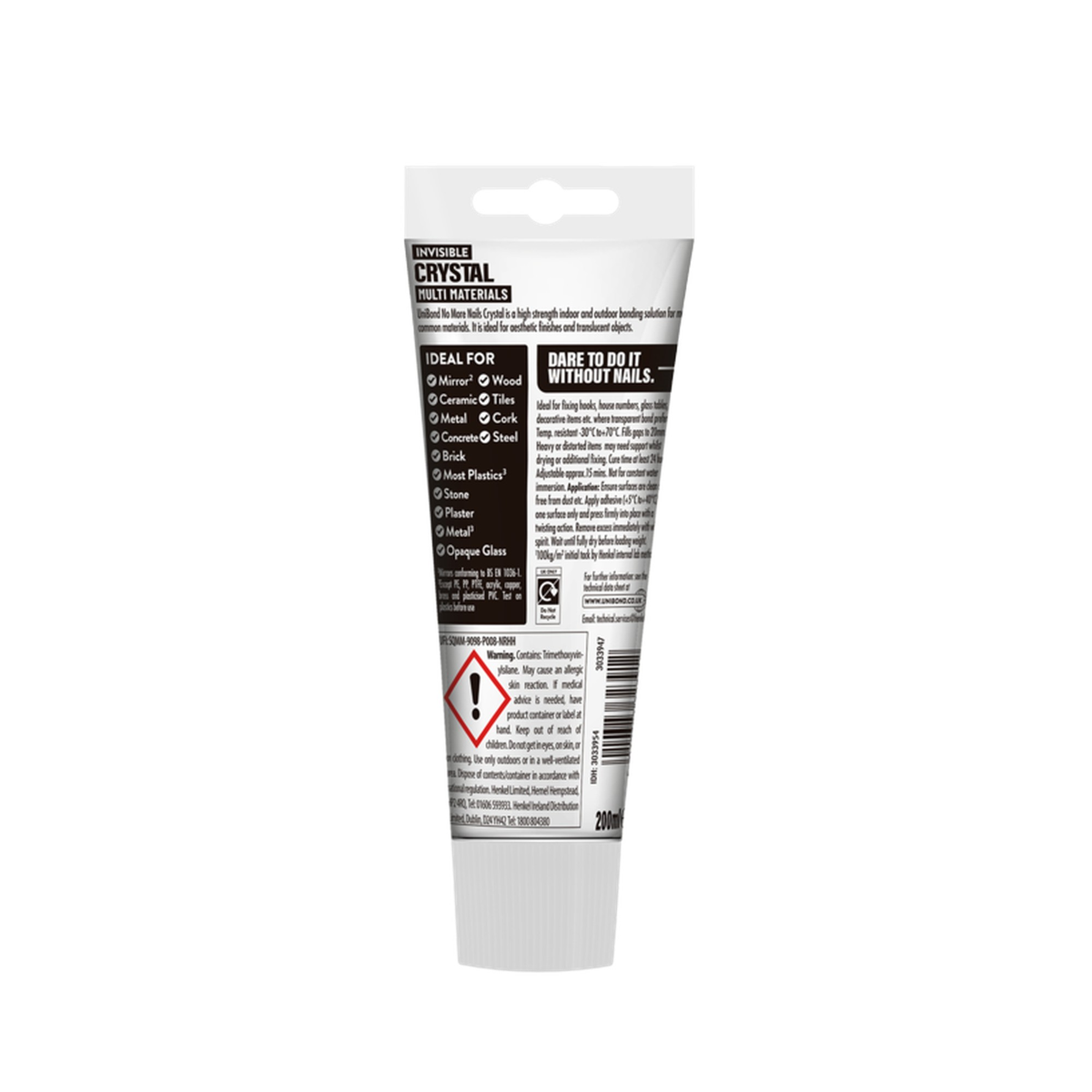 No More Nails Crystal - 200ml Tube, view 2