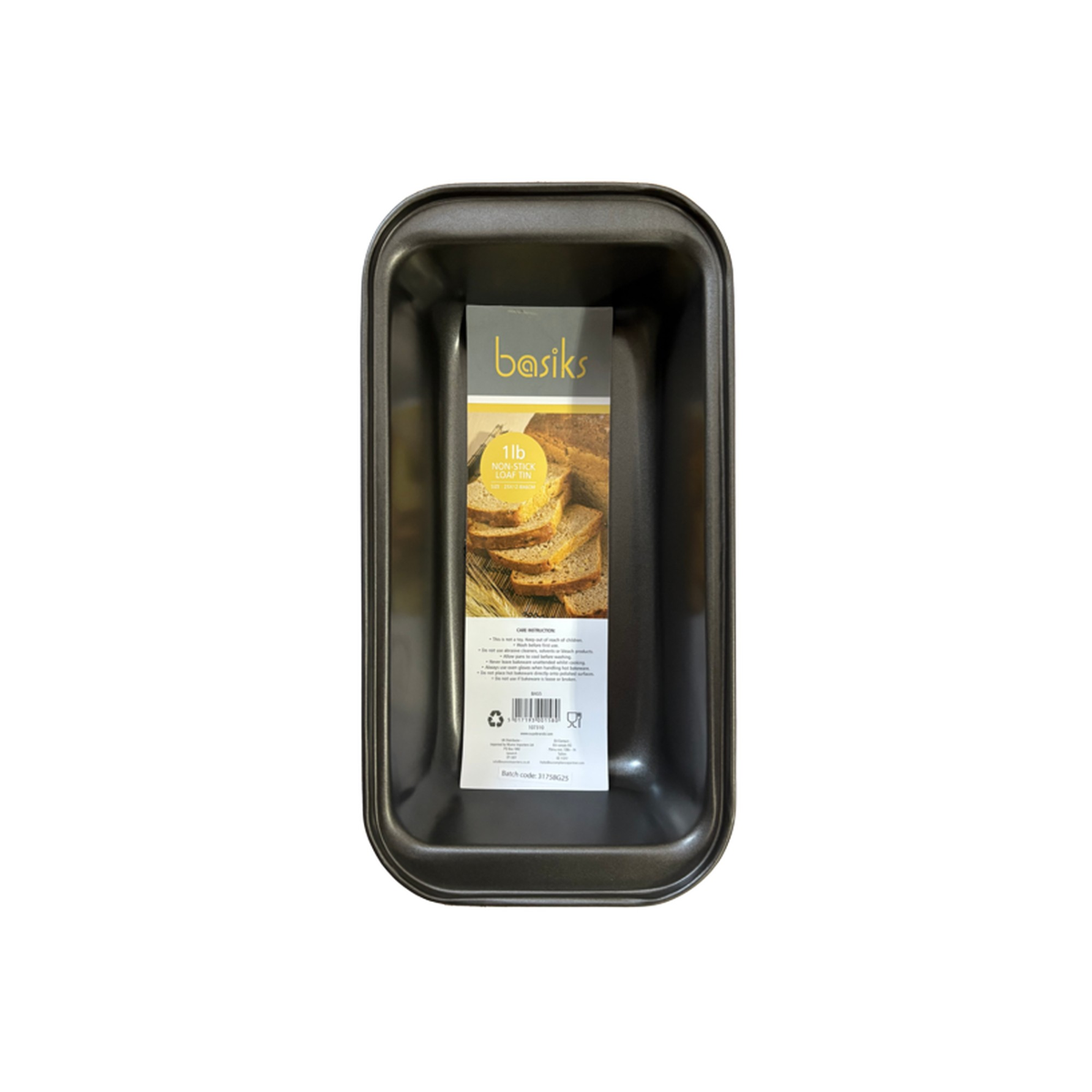 Non Stick Loaf Tin - 1lb