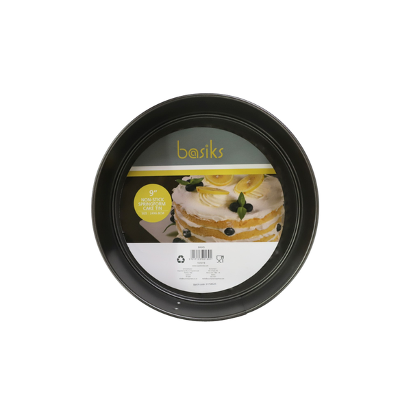 Non Stick Springform Cake Tin - 9"