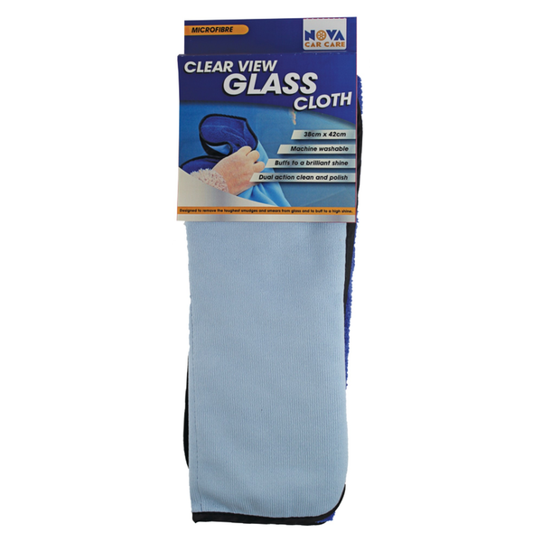Nova Clear View glass cleaning cloth