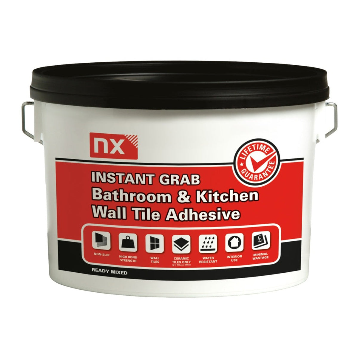 NX Bathroom & Kitchen Tile Adhesive 15kg tub