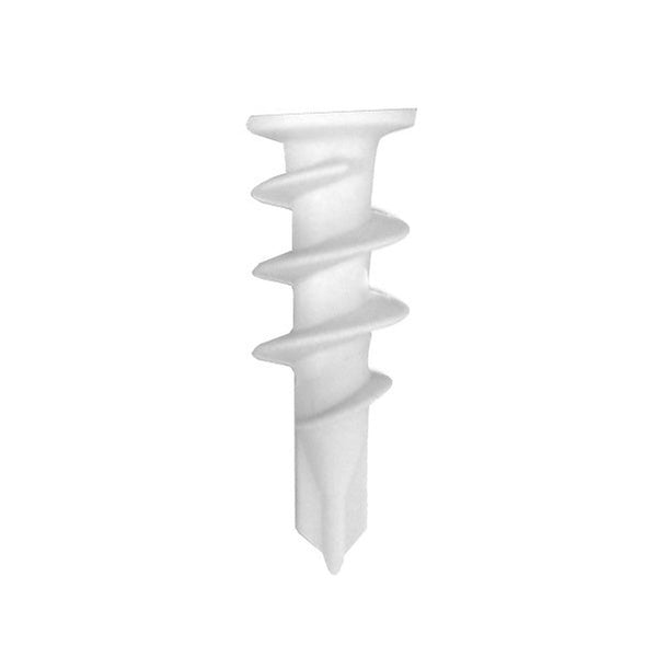 Nylon Self Drill Fixing + Screws - 4 Pack