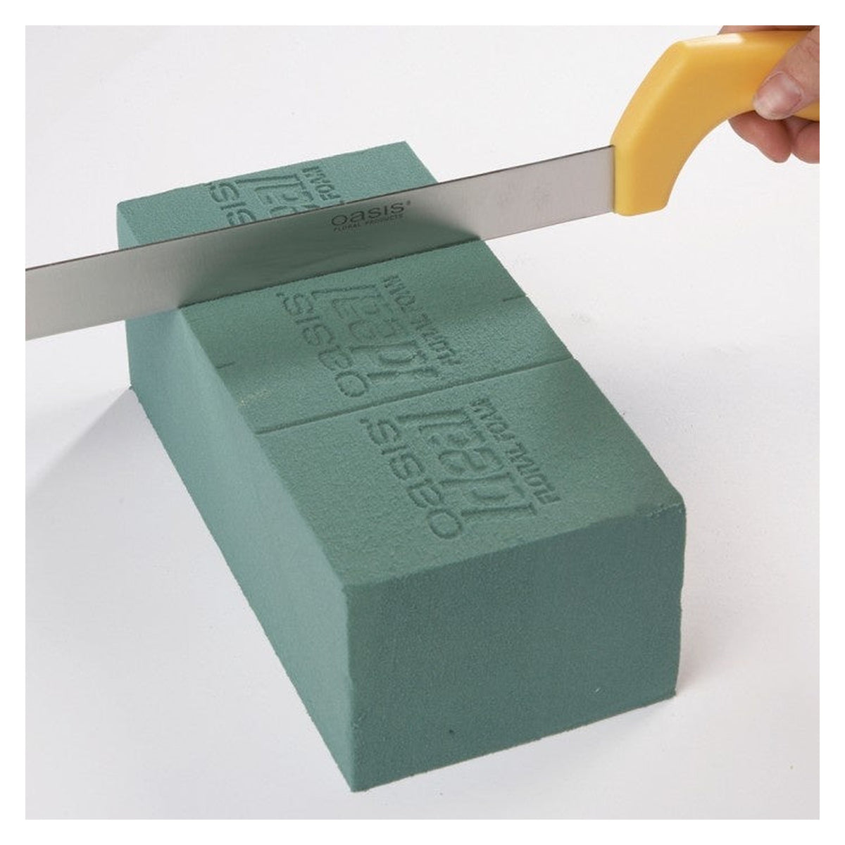 Oasis Ideal wet floral foam brick, view 3