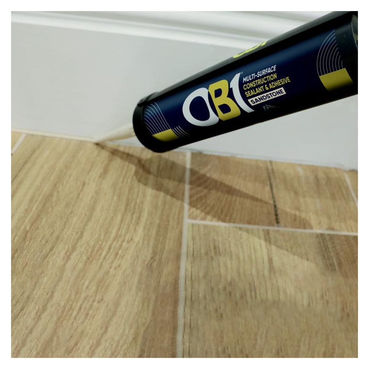OB1 Multi Surface Sealant and Adhesive 290ml in Sandstone, view 2