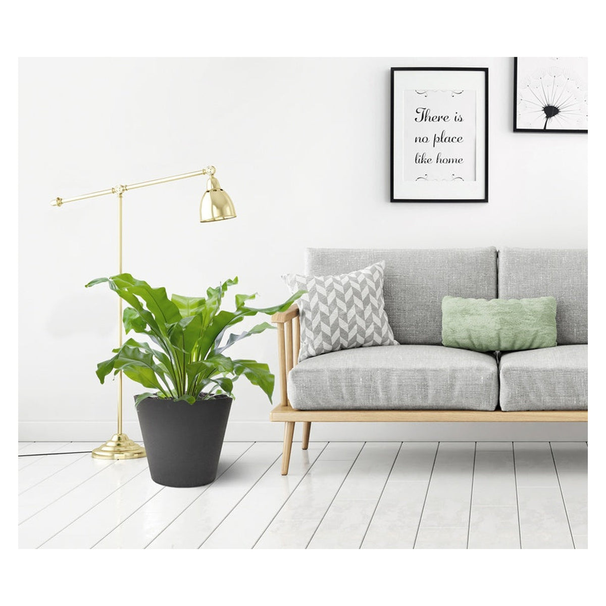 Octavia Planter - 28cm Slate, view 2
