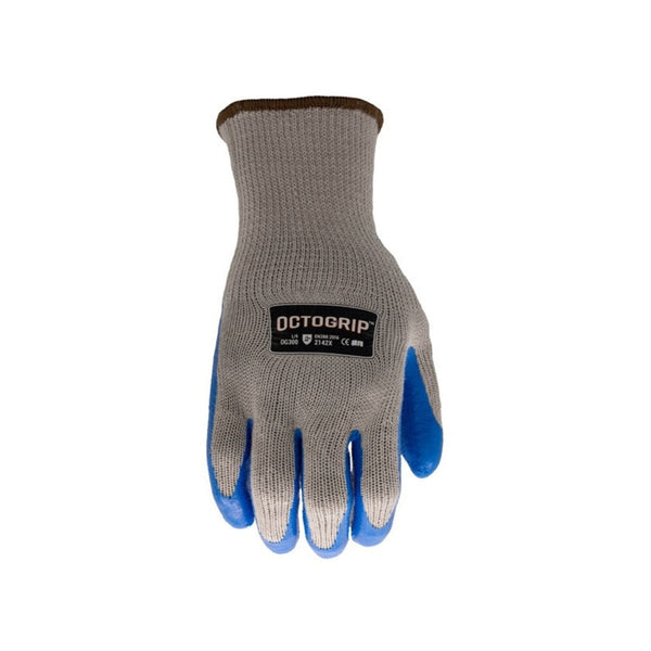 Octogrip heavy duty latex palm glove size Large