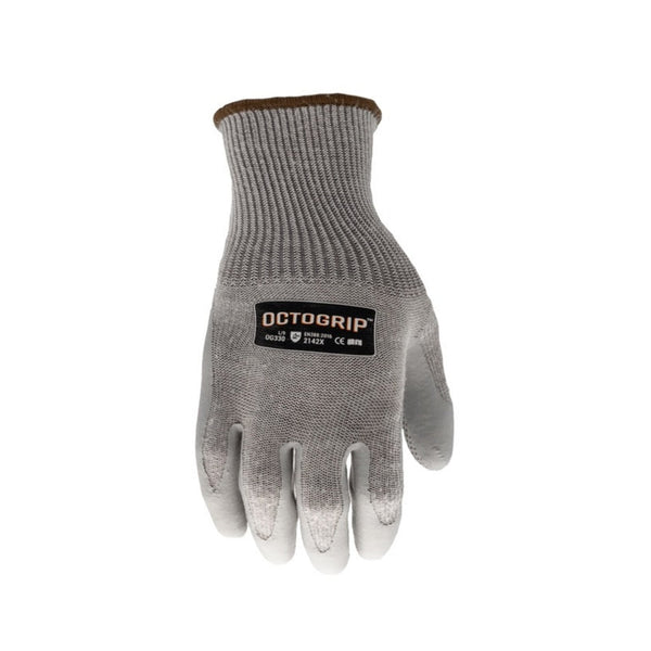 Octogrip 13 gauge heavy duty latex palm gloves XL