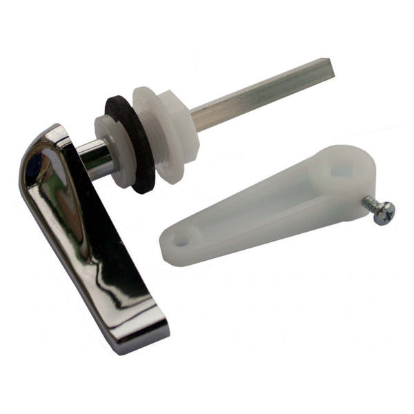 Oracstar chrome plated low level cistern handle pack