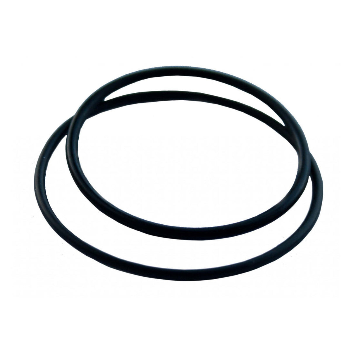 Oracstar black O rings for metal plugs, pack of 2