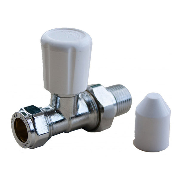 Oracstar 15mm straight radiator valve