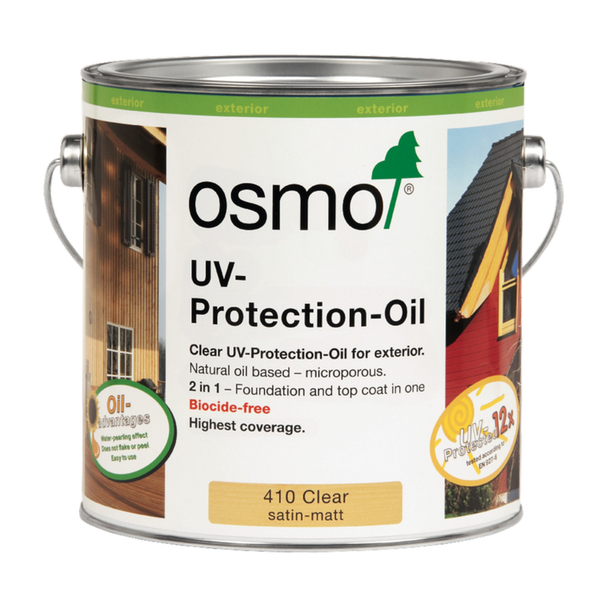 Osmo UV Protection Oil Tints 2.5L tin in Light Red Cedar