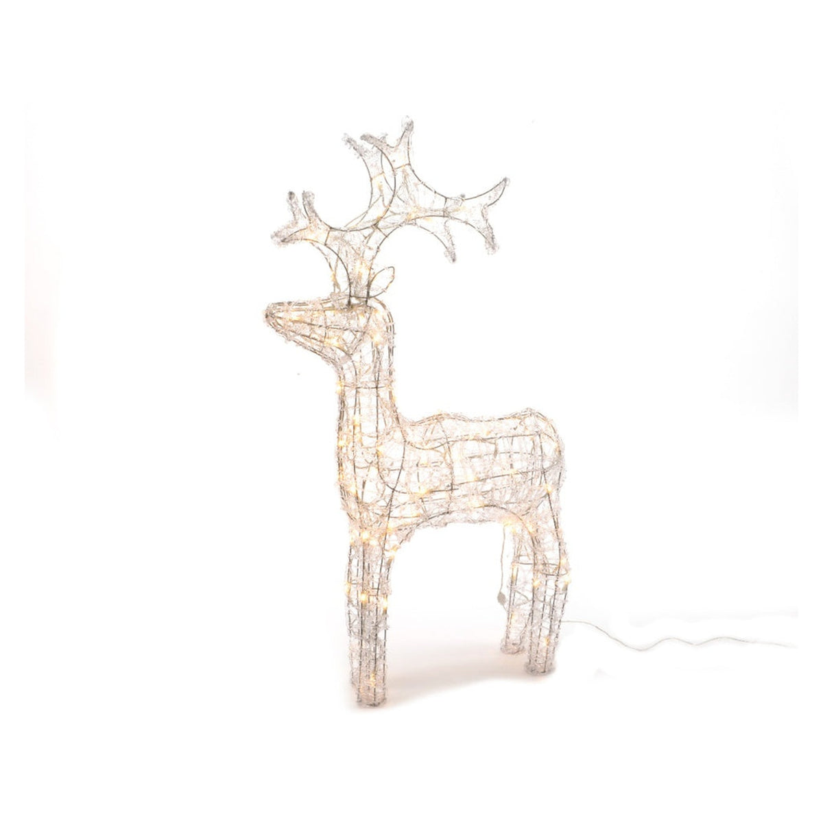 Outdoor LED Acrylic Deer - 60cm Warm White