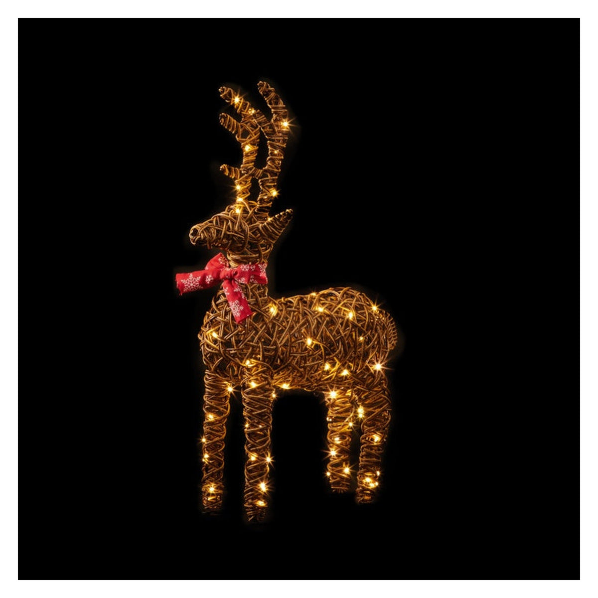 Outdoor Standing Reindeer 80 Warm White LEDs - 70cm