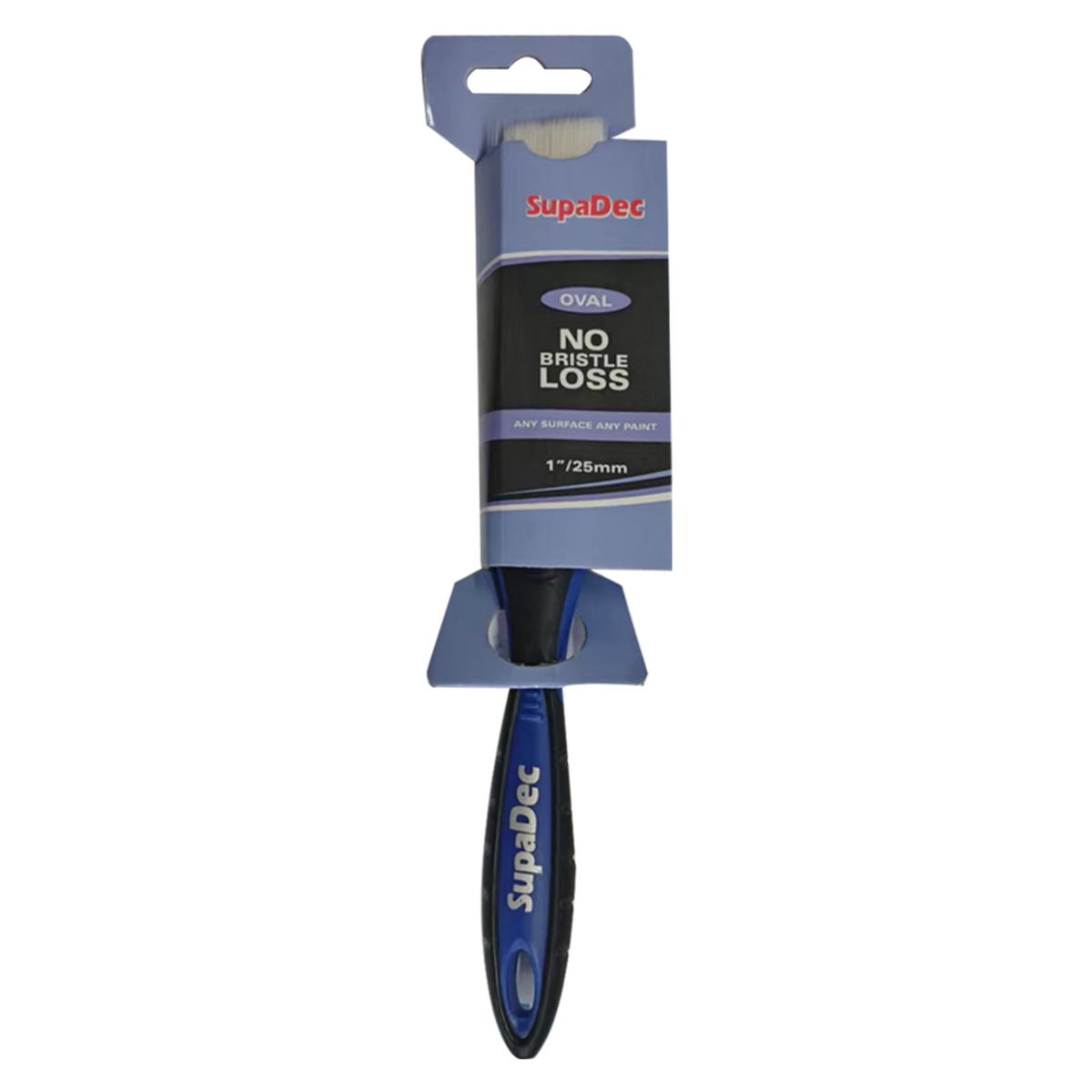 Oval No Bristle Loss Brush - 1"/25mm