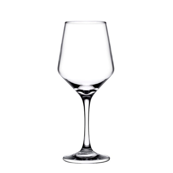 Set of 3 Pasabahce Ivory 335ml wine glasses