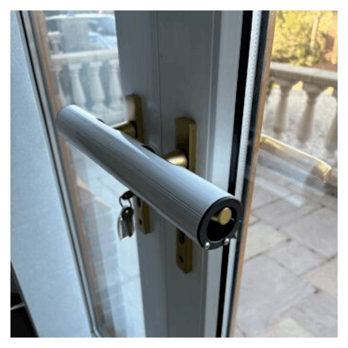 Patio Door Lock With Vibration Alarm, view 2