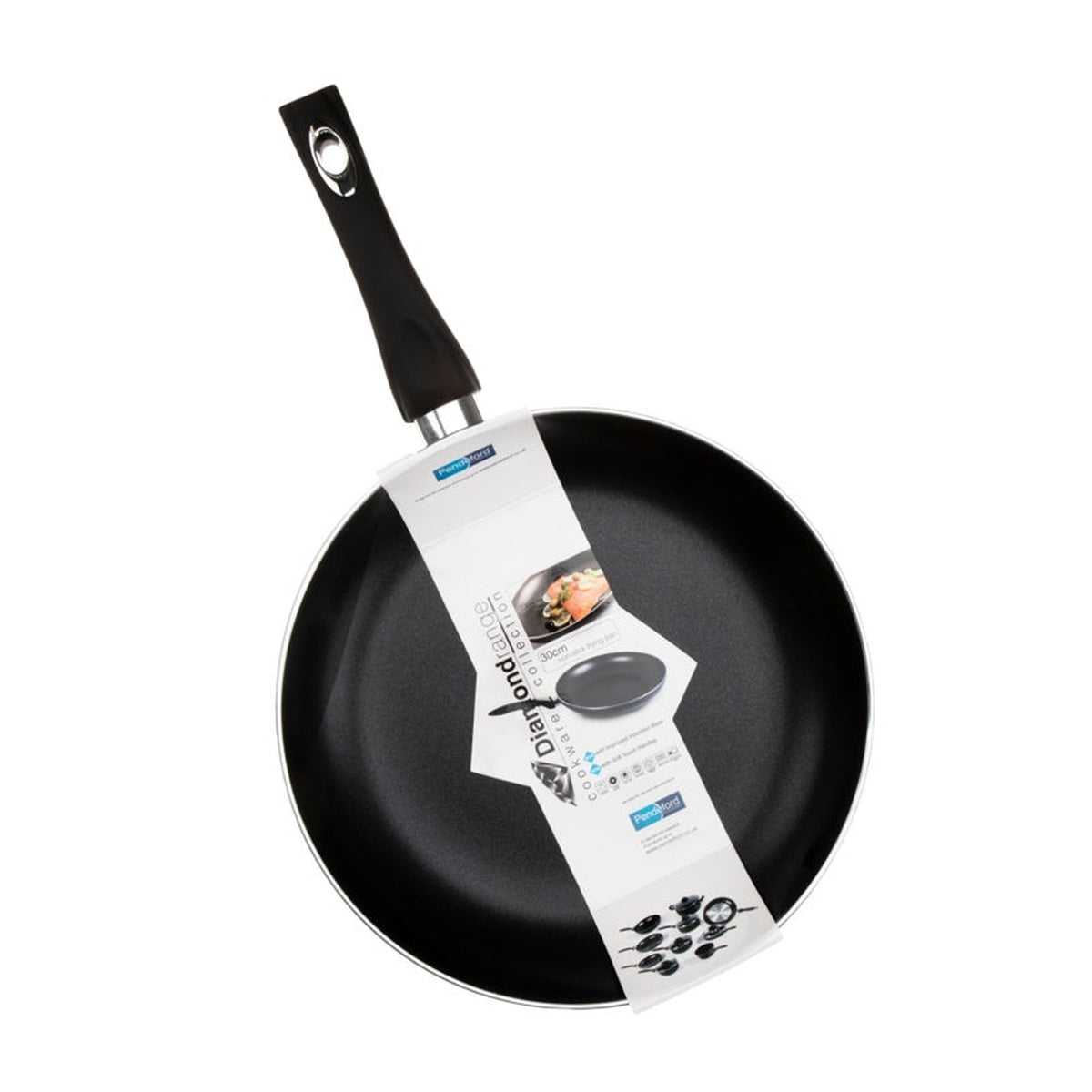 Pendeford Diamond Collection 28cm fry pan, view 4