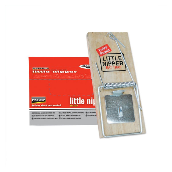 Box of six Pest-Stop Little Nipper rat traps