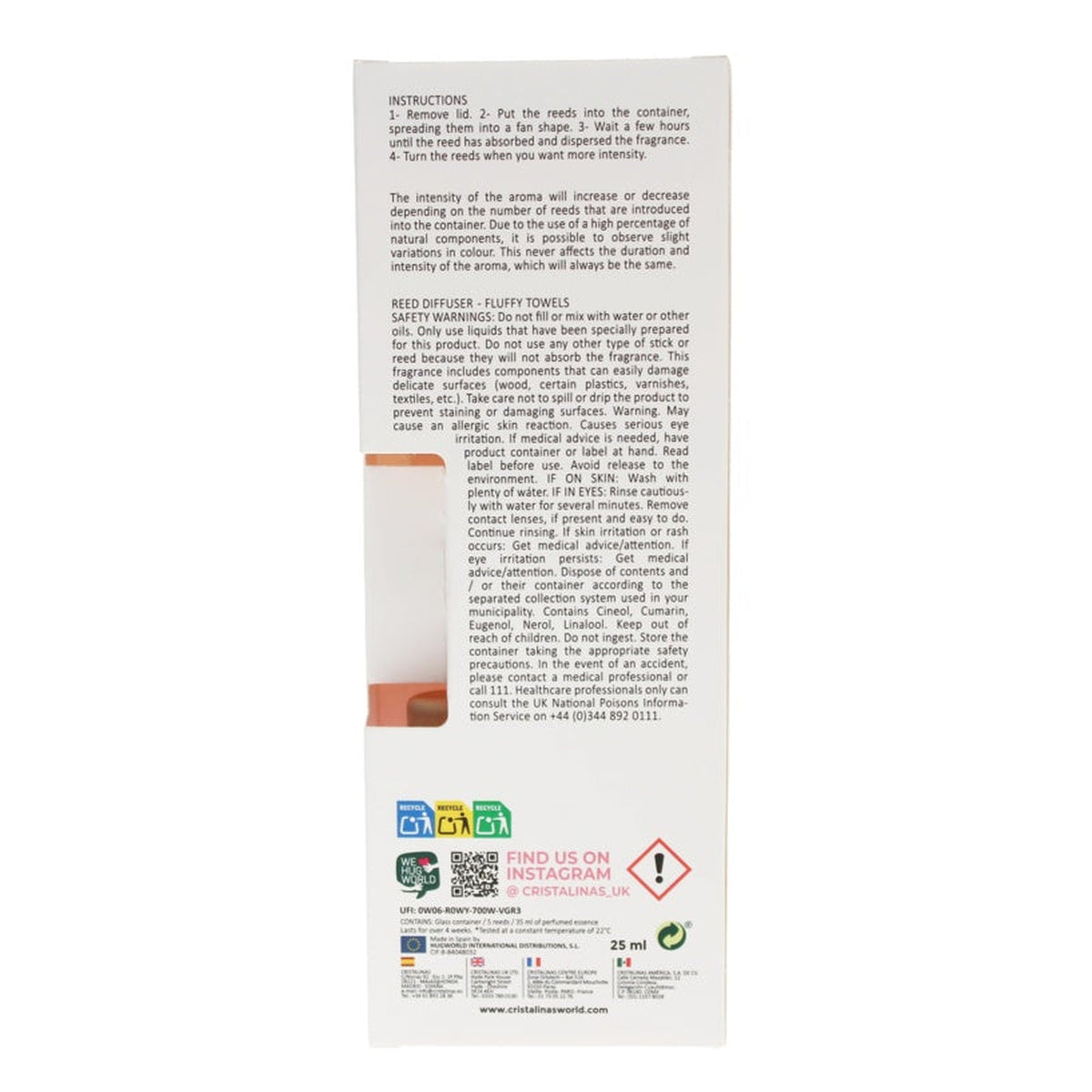 Pet Reed Diffuser 25ml - Fluffy Towel, view 2