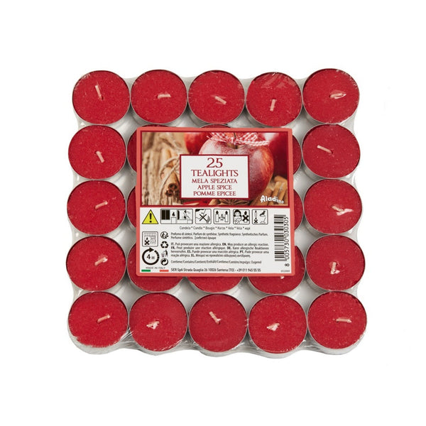 Petali Apple Spice 4 hour tealights, pack of 25