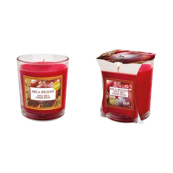 Petali medium apple spice candle in a glass jar