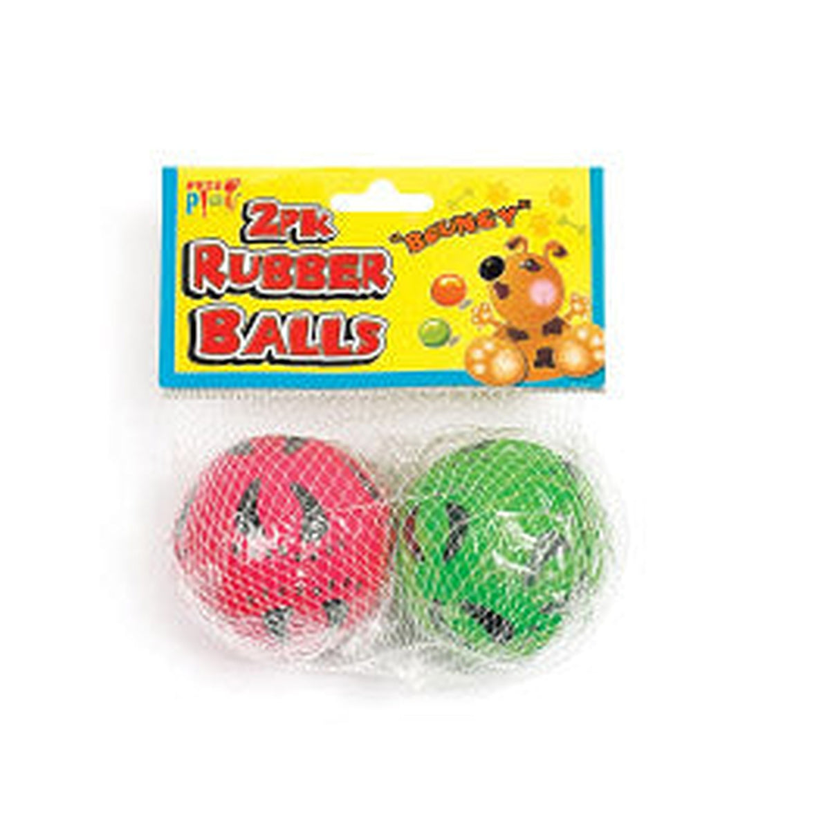 Pets at Play pack of 2 rubber balls