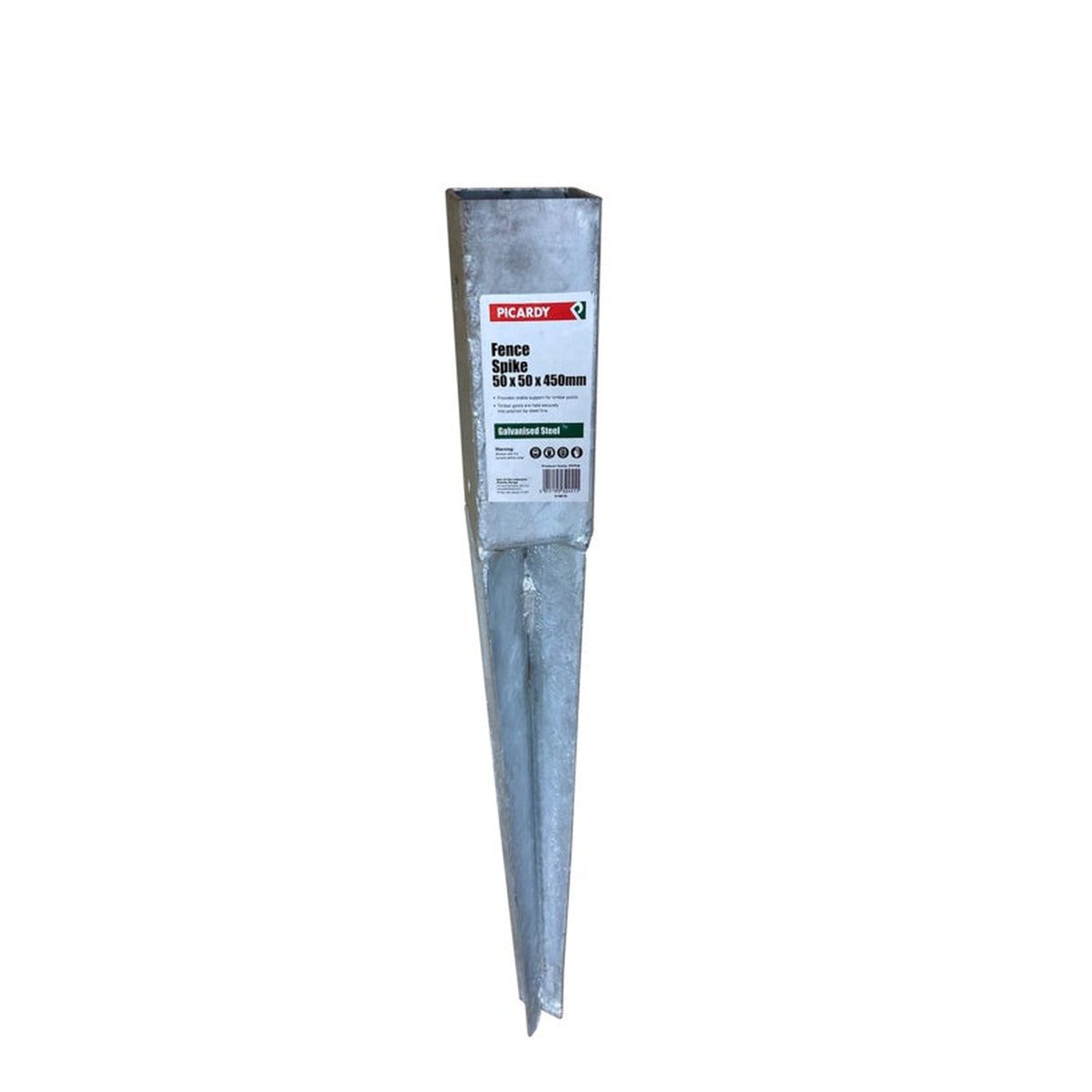 Picardy fence grip spike 50 x 50 x 450mm