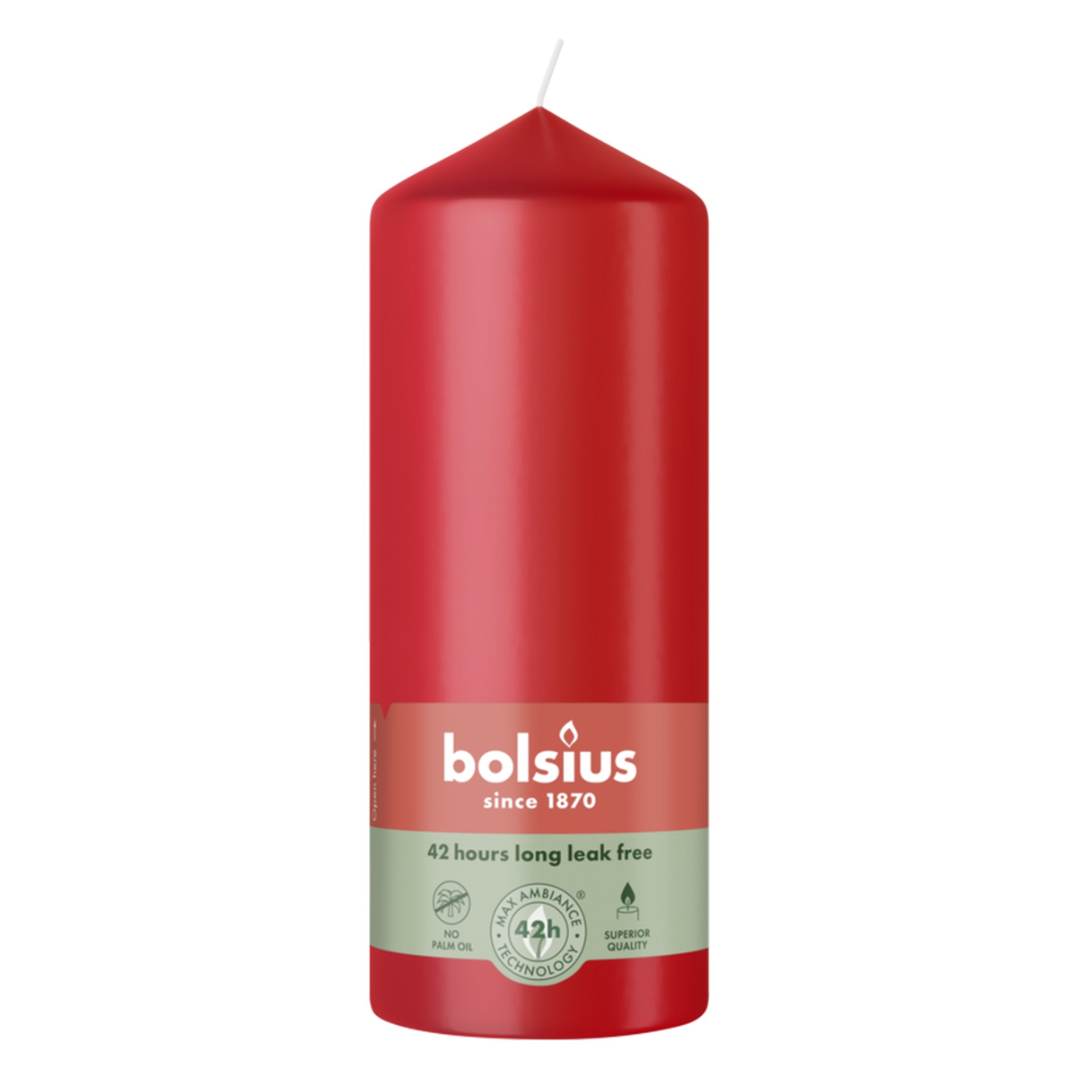 Pillar Candle Red - 15cm