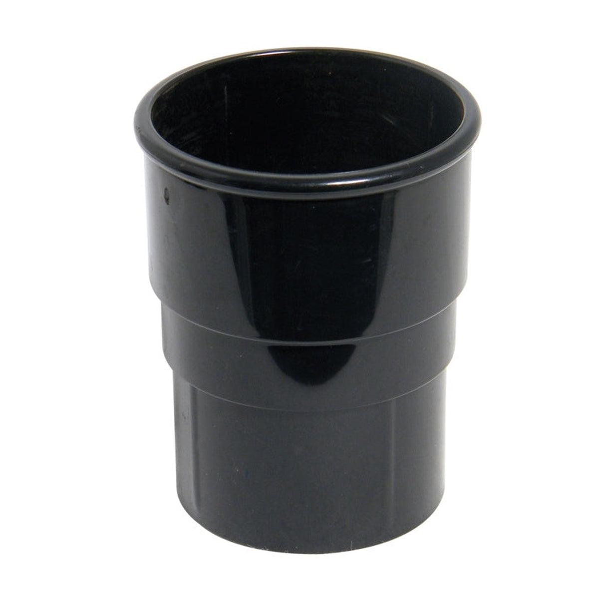 Pipelife Mini Flow black 50mm downpipe connector