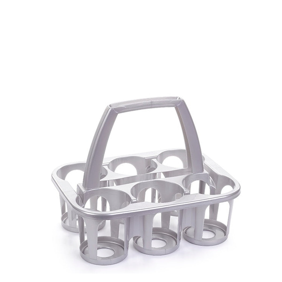 Plasticforte silver bottle carrier