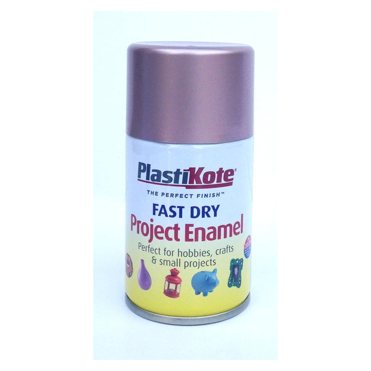 PlastiKote Fast Dry Enamel Rose Gold 100ml aerosol