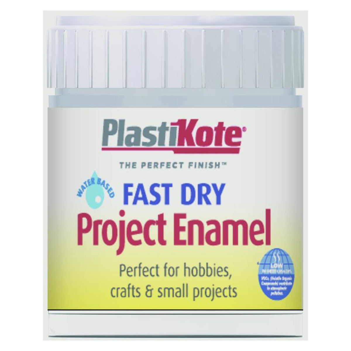PlastiKote Fast Dry Enamel Brush On 59ml bottle in Chrome