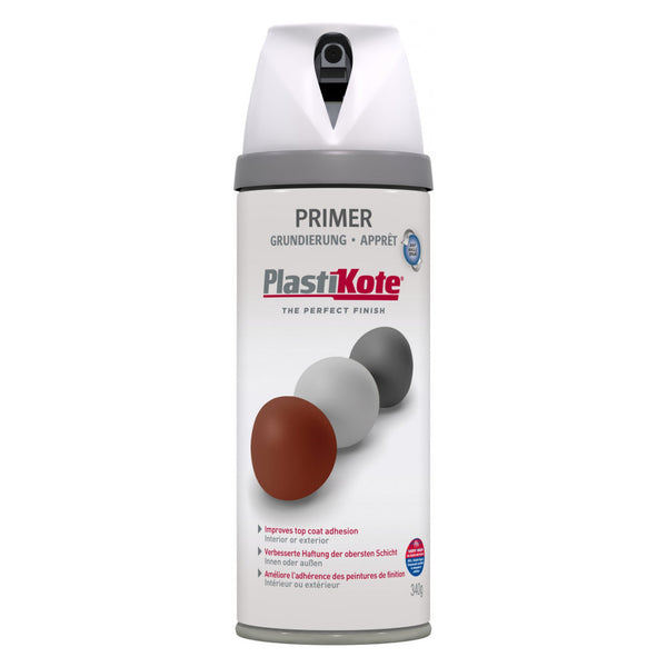 PlastiKote Twist & Spray White Primer 400ml