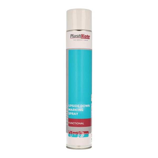 PlastiKote Upside Down Marking Spray 750ml in white