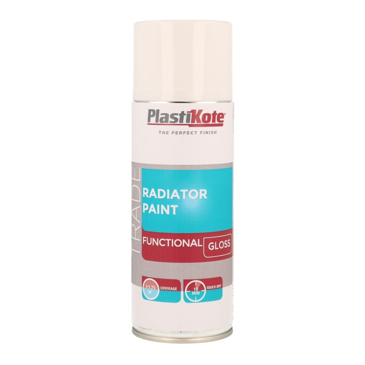 PlastiKote white gloss radiator spray paint, 400ml aerosol