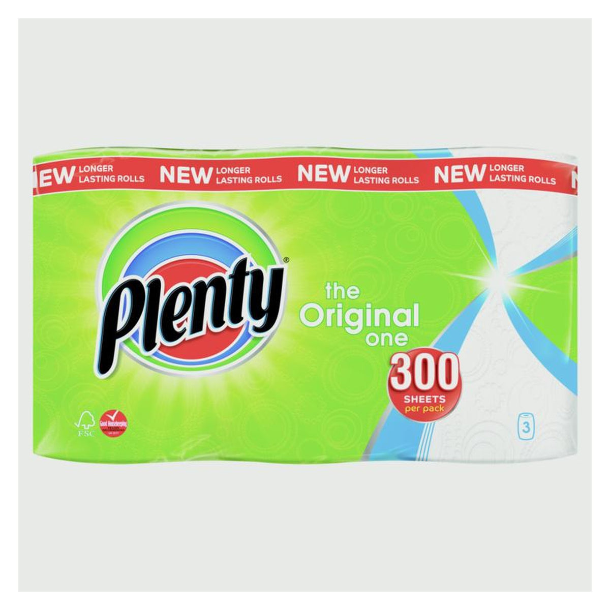 Plenty The Original One kitchen rolls triple pack