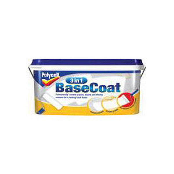 Polycell BaseCoat Complete 5L tin