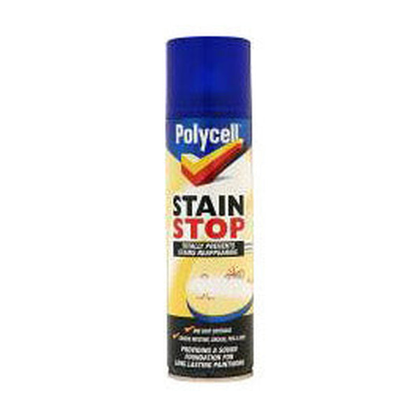 Polycell Stain Stop 250ml aerosol can