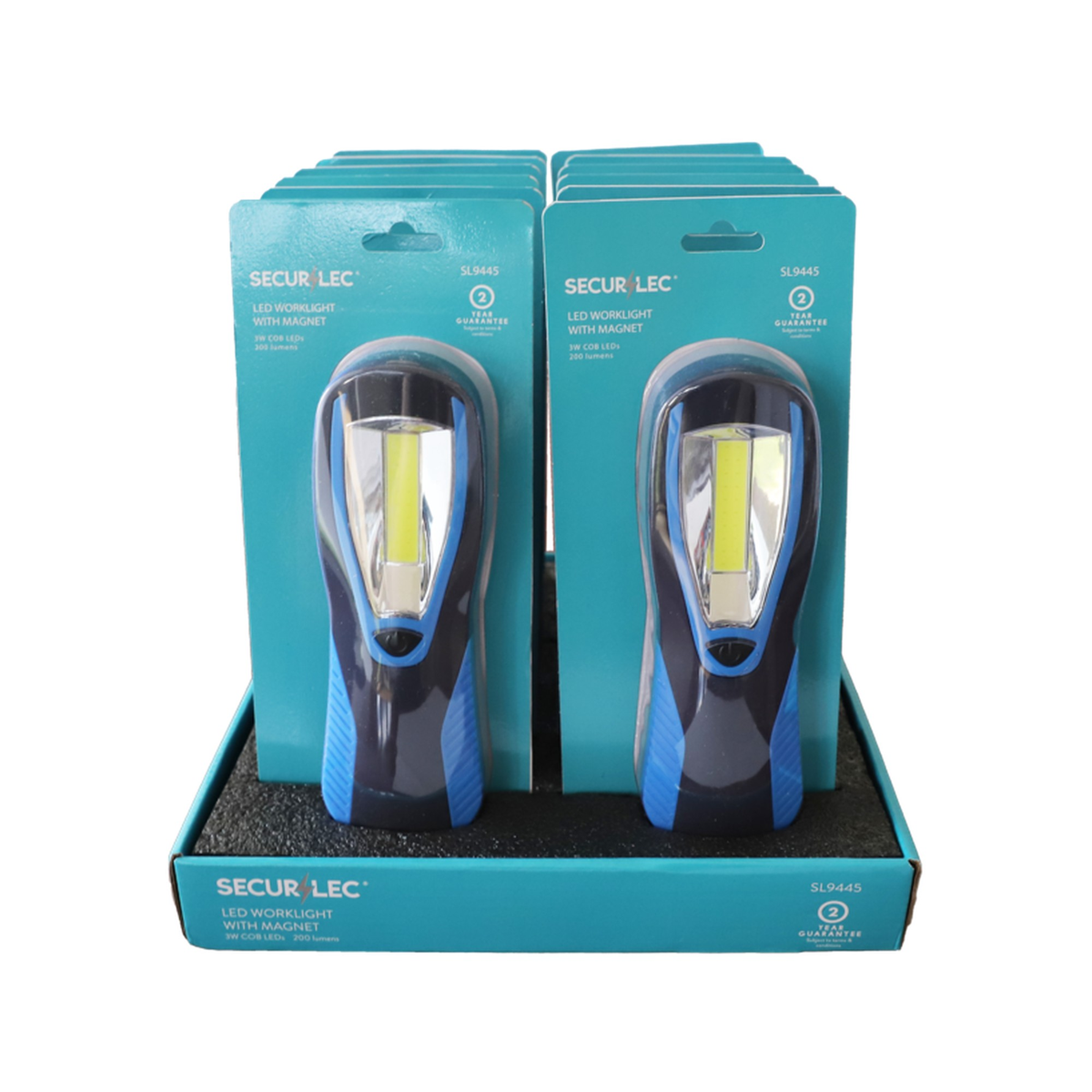 Portable LED Worklight With Magnet - 200 Lumens, view 3