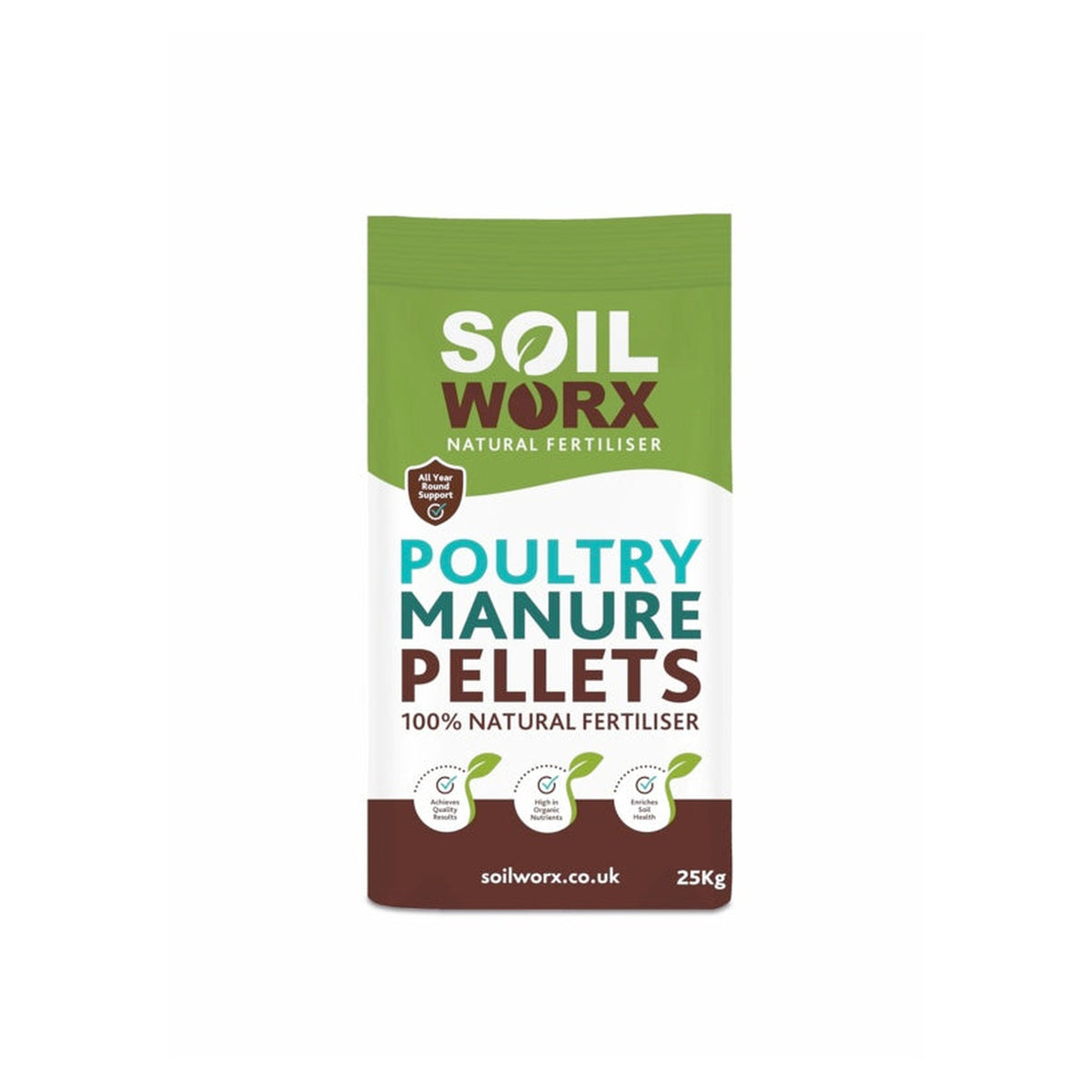 Poultry Manure Pellets - 25kg Bag
