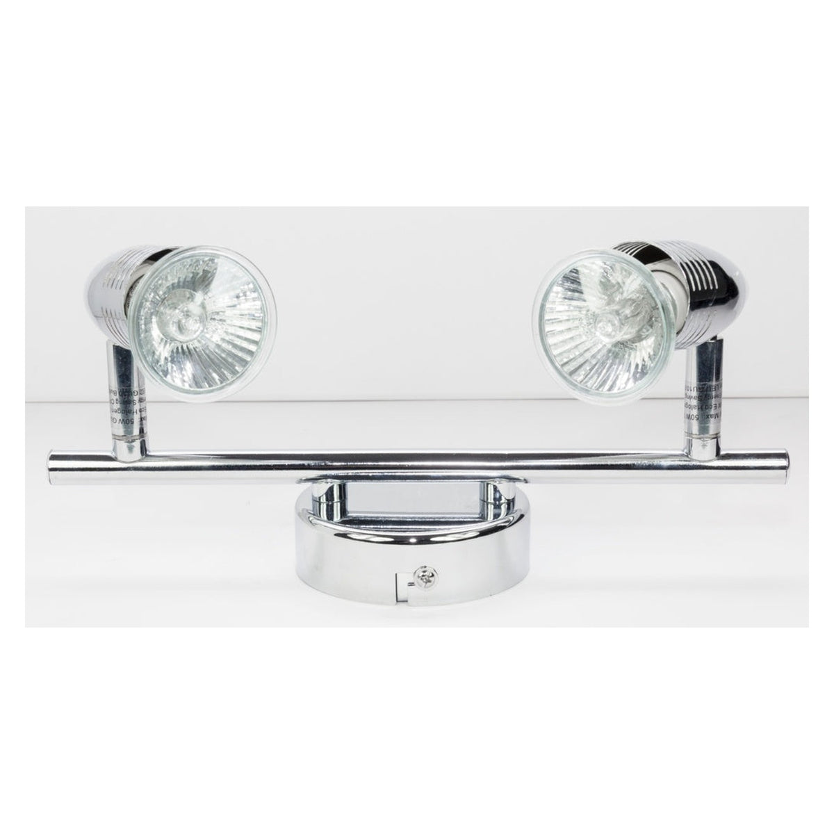 Powermaster basic twin spot bar in chrome, view 2