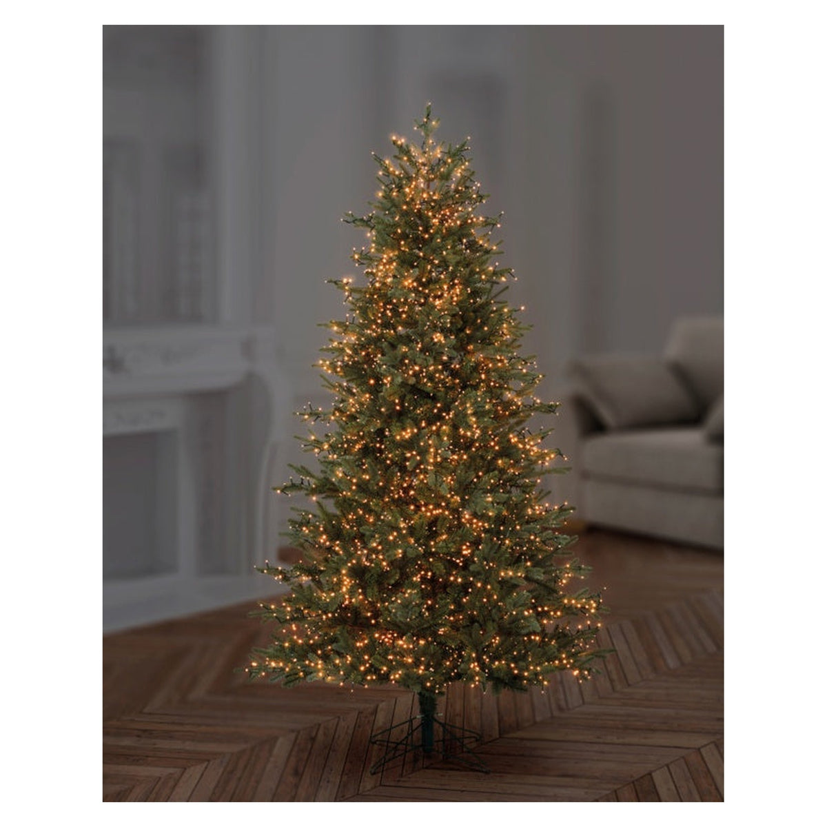 Premier 3000 LED vintage gold TREEbrights with timer, view 2