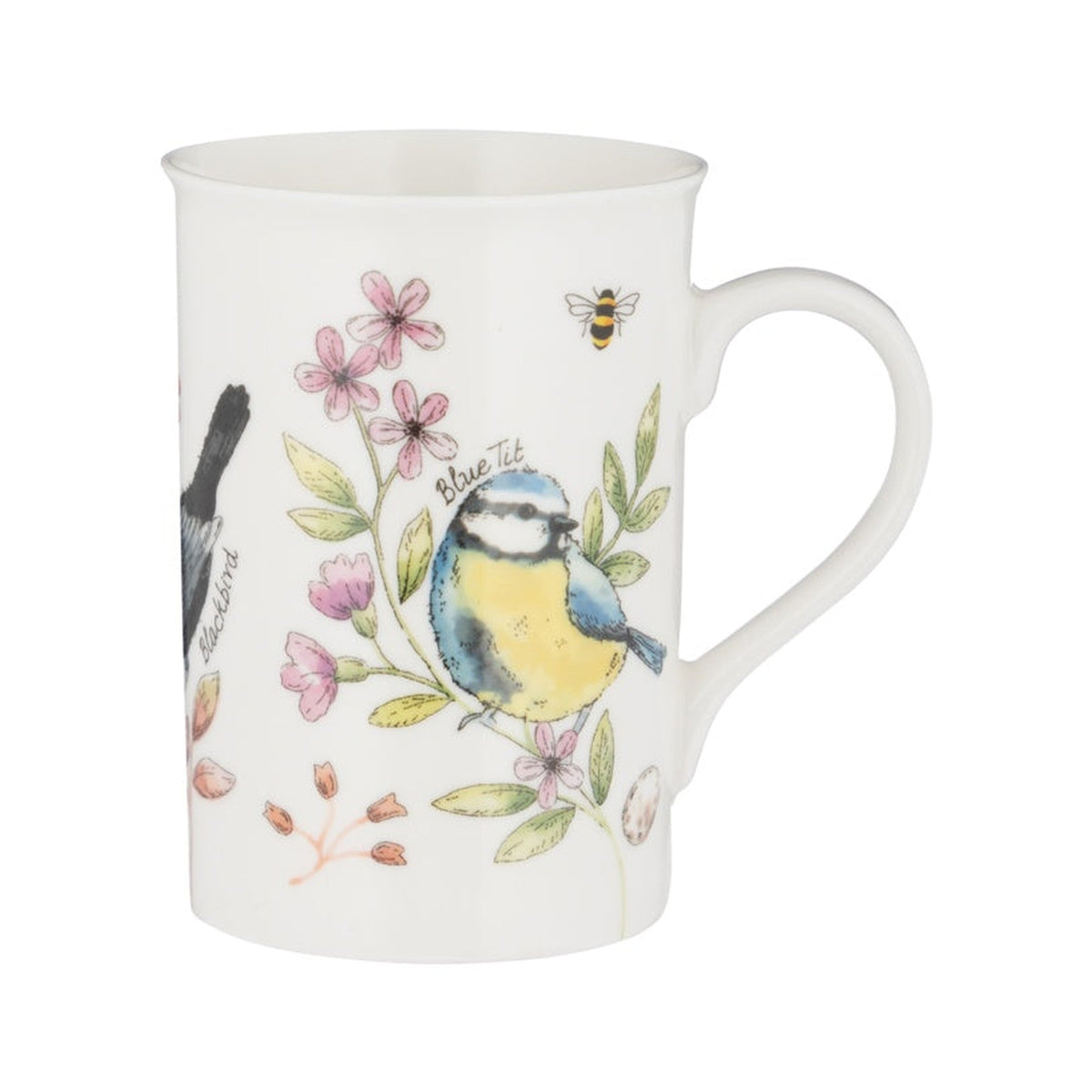 Price & Kensington Garden Birds Honeysuckle fine china mug