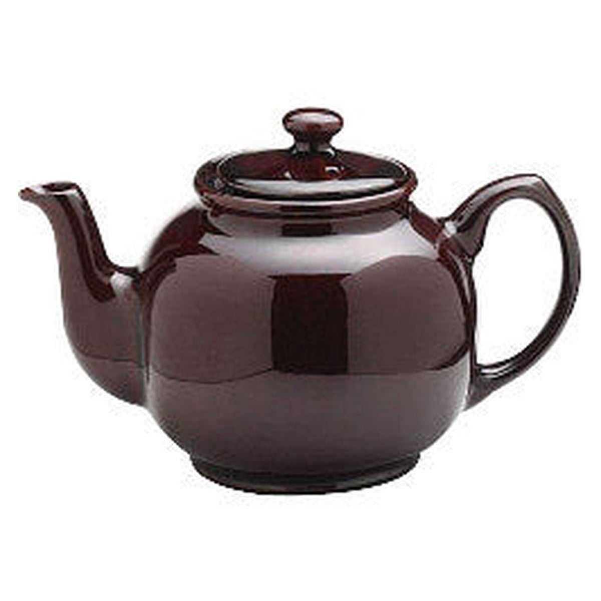 Price & Kensington Rockingham brown gloss 2 cup teapot