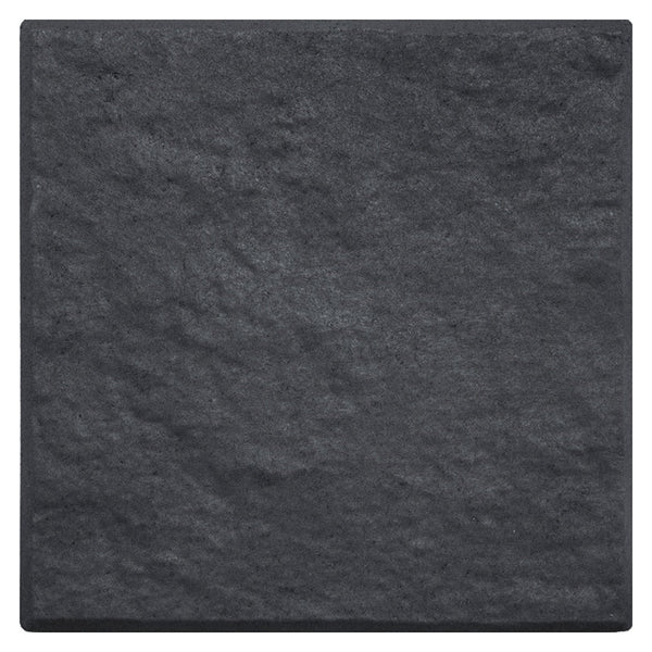 Primeur square graphite recycled rubber stomp stone