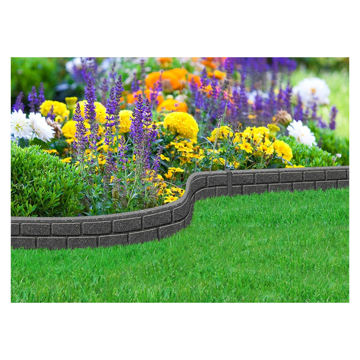 Primeur Ultra Curve grey flexible rubber border, view 2