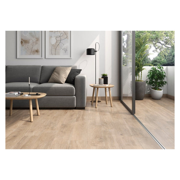 Prissmacer Galia natural wood effect porcelain tile 20 x 75cm